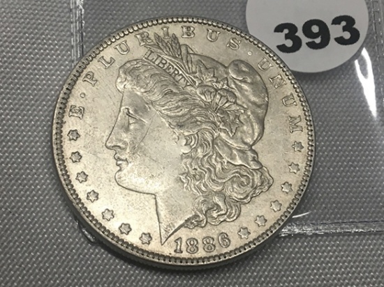 1886 Morgan Dollar