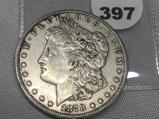 1878-CC Morgan Dollar