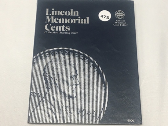 1959-1981 Lincoln Cent Book