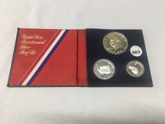 3 pc Bic. Silver Proof Set