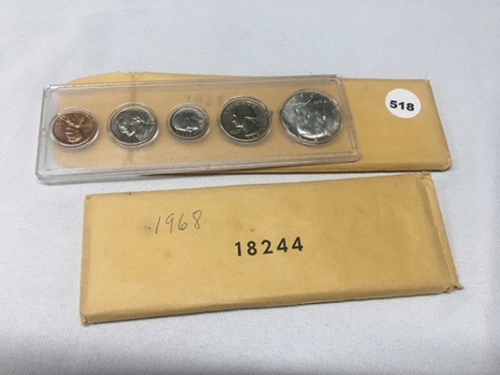 (2) 1968 Special Mint Set