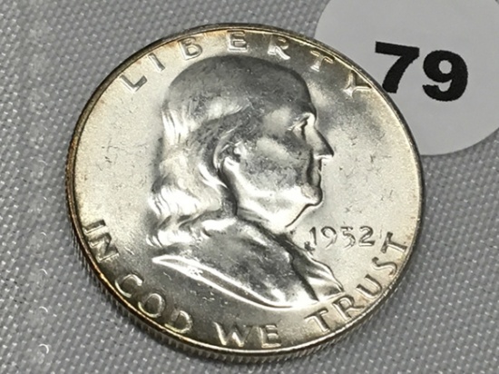 1952-S Franklin Half