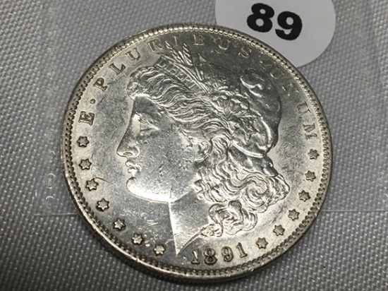 1891-S Morgan Dollar