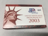 2003 Silver Proof Set