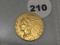 1912 $5 Indian Gold