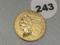 1914 $5 Indian Gold