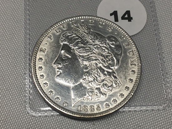 1885 Morgan Dollar