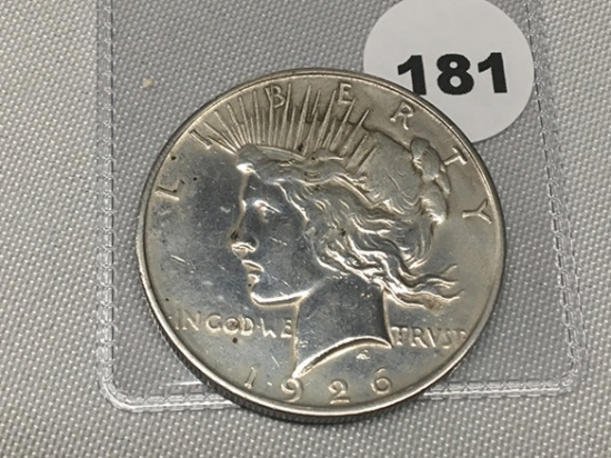 1926-D Peace Dollar