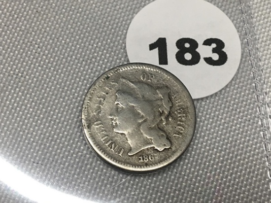 1867 Three Cent Piece