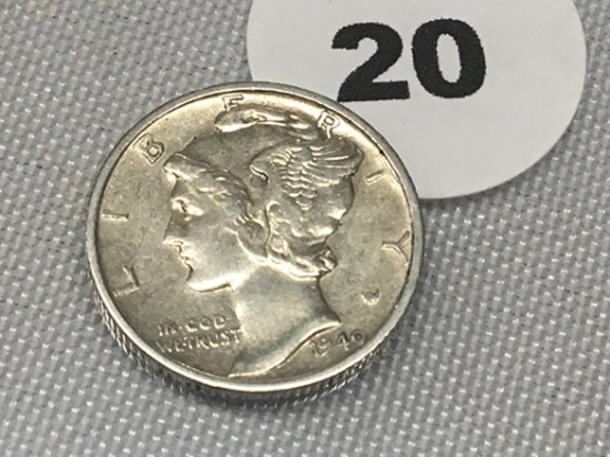 1940-S Mercury Dime