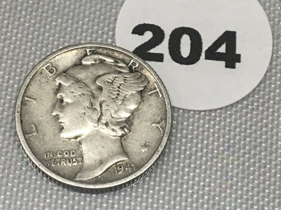 1941-S Mercury Dime