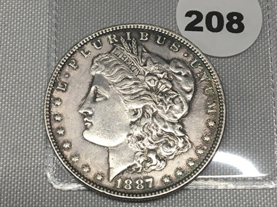 1887 Morgan Dollar