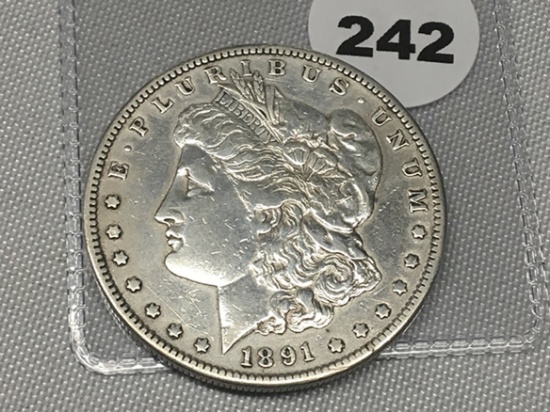 1891-S Morgan Dollar