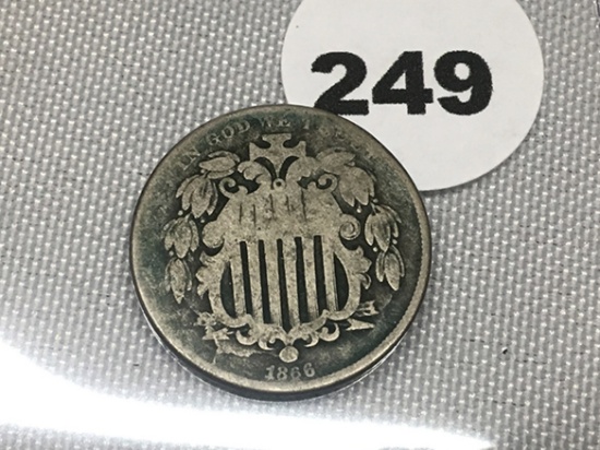 1866 Shield Nickel