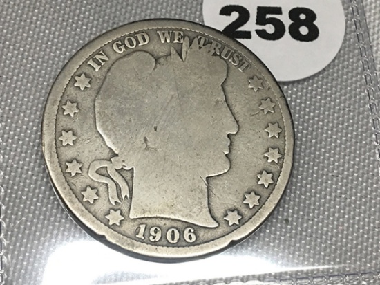 1906-O Barber Half