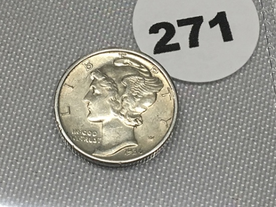 1936 Mercury Dime