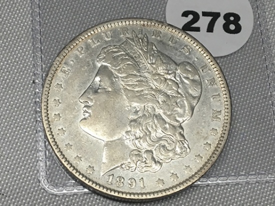 1891-O Morgan Dollar