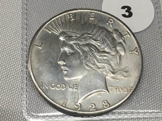 1928 Peace Dollar