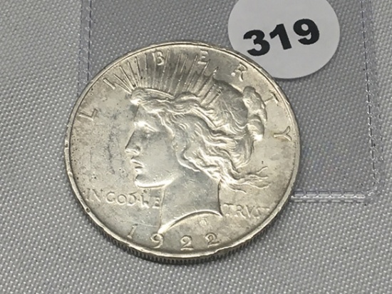1922 Peace Dollar