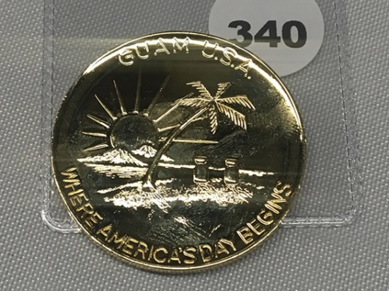 1970 Guam USA "Where Americas Day Begins"