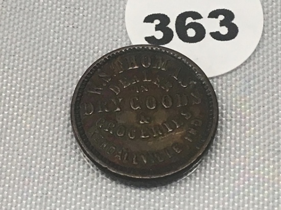 Day Goods (W.F. Thomas) Token