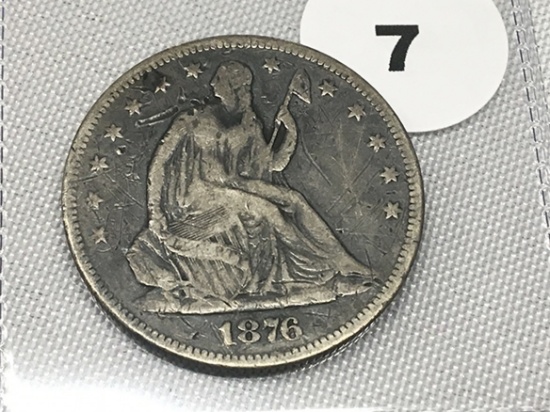 1876-S Seated Half