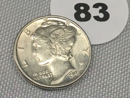 1943 Mercury Dime