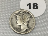 1921-D Mercury Dime