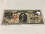 1917 Washington Large Note (Circulated, Folds)