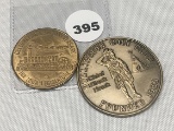 Burlington Coin Club 40th, 1963 Burlington Souvenir Coin