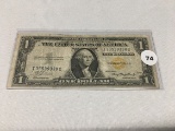 1935-A $1 Gold Certificate, Circulated, Overall Good