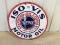 ISO-VIS Motor Oil Porcelain 2 Sided Sign