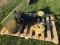 JD 4 ft. Snow Blade (Off JD 345 Lawn Mower), Wheel Weights and Tire Chains