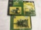 Lot of (3) JD, 1/64 Scale