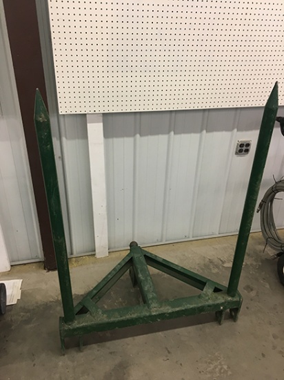 3 pt. Bale Mover w/Trailer Hitch Ball