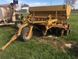 Vermeer 100 Haybuster Model 107, 18 Hole Drill, 7 in. Spacings, Pull Type, Front Dolly Wheel