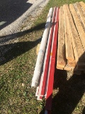 (9 X $) 10 ft. (Red) J-Channel, Sm. Pc. House Wrap