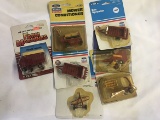 Lot of (7) New Holland, 1/64 Scale