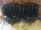 (2) Barrel Chairs