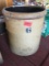 Salt Glaze 6 gal. Crock - NO VISABLE CRACKS