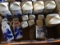 Various (Germany) B/W Windmill Canisters, Spice, Oils, Salt