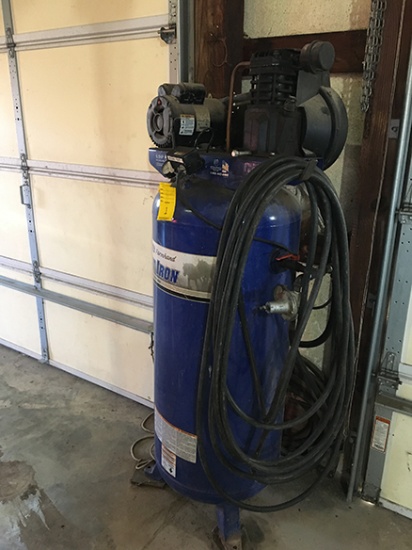 CH 6.5HP 60 gal., 125 PSI Air Compressor w/ 1/2 in. & 1 in. Air Hose