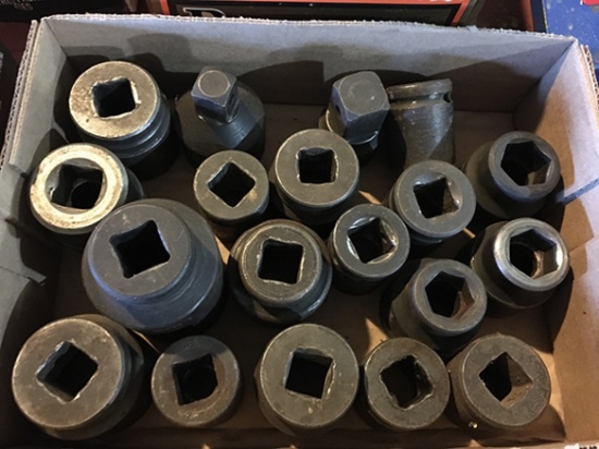 Various 3/4 in. Drive Impact Sockets