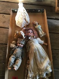 Bisque (Florodora) Doll & Other Vintage Dolls