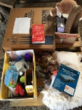 Pallet of: Christmas Village, Cleaners, Etc.