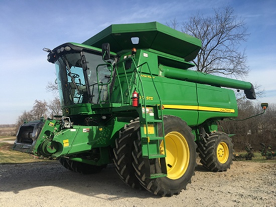 2011 JD 9770 STS 4WD Combine,  Greenstar Ready