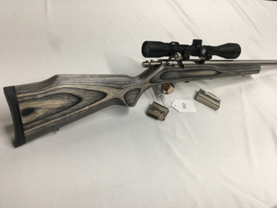 Marlin Mod. XT-17 (17HMR) Bull Barrel, Bushnell Scope, 2 Clips, Ser# MMO8555D