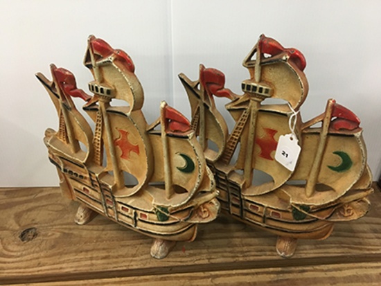 (2) Ship Door Stops