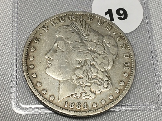 1884 Morgan Dollar