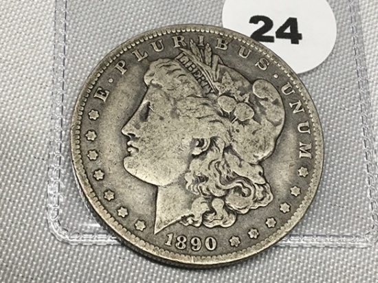 1890-O Morgan Dollar